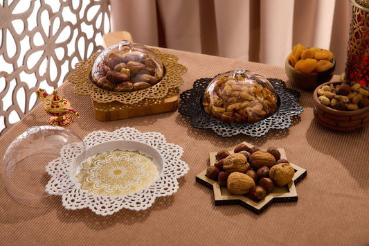 طبق تمرية أكريليك متعدد الاستخدامات