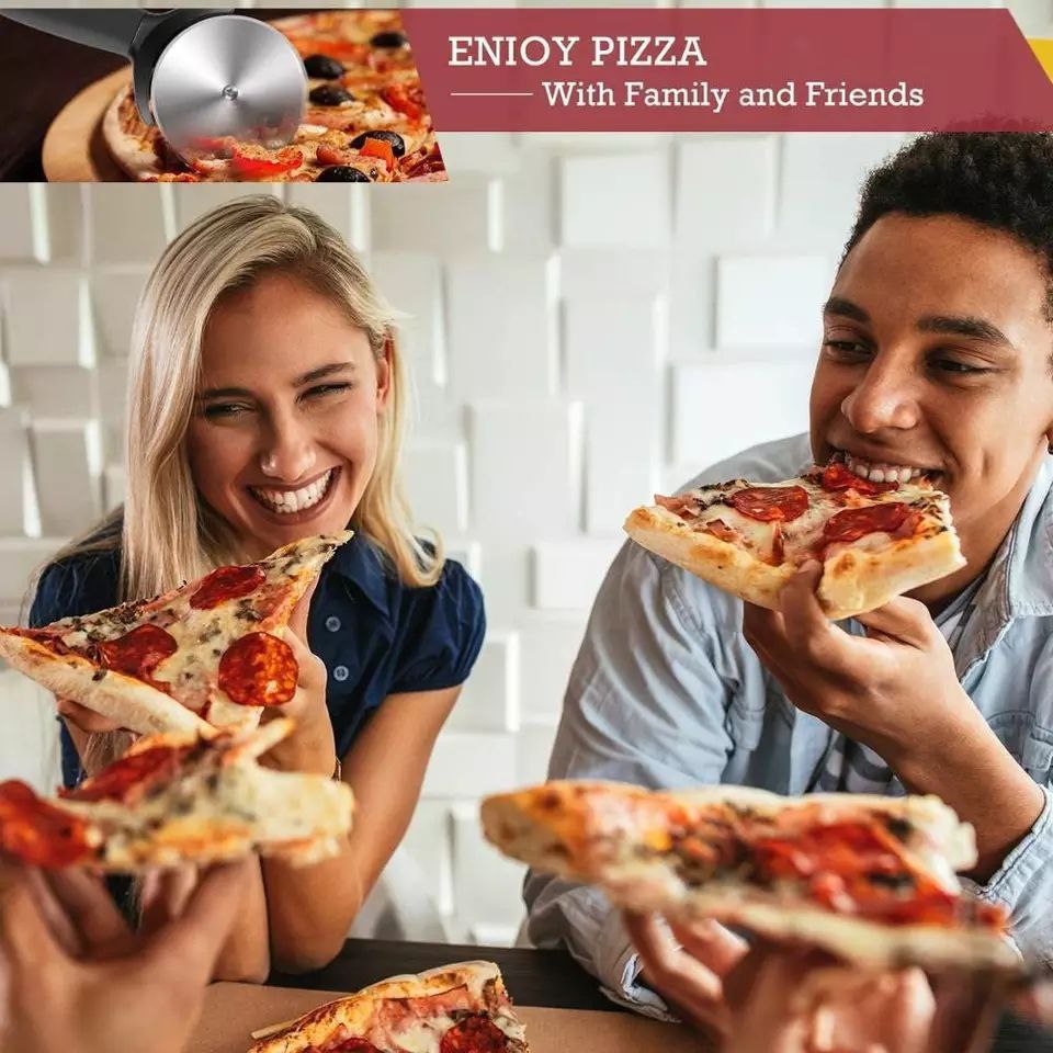 قطاعه بيتزا بعجله استانلس