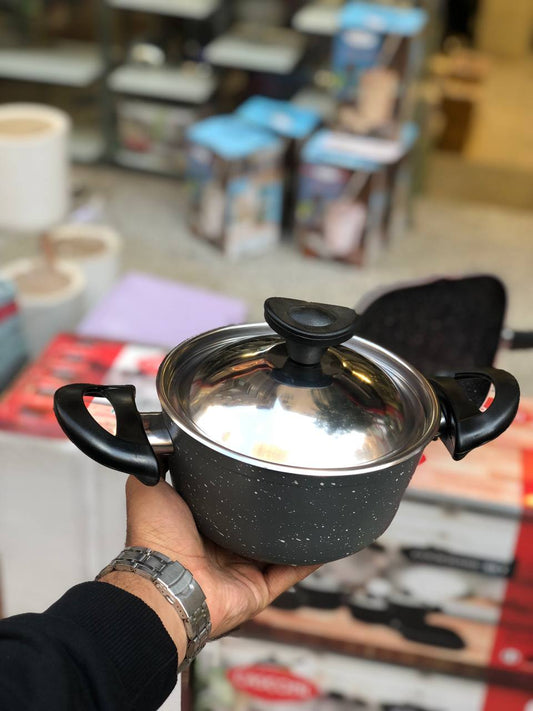 طقم حلل جرانيت 9 قطع بأحدث التقنيات
