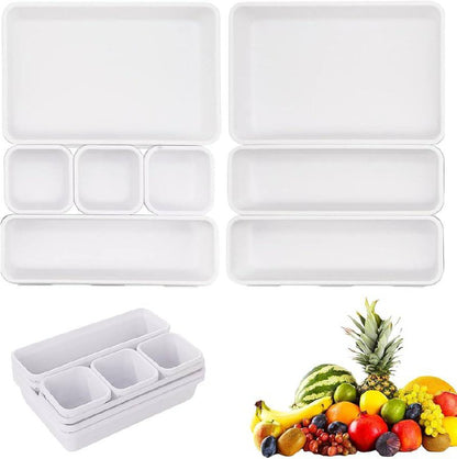 منظم اكسسوارات بلاستيك للأدراج