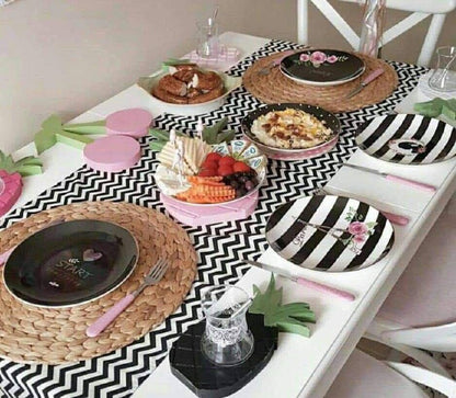 كوستر خوص أنيق للمائدة