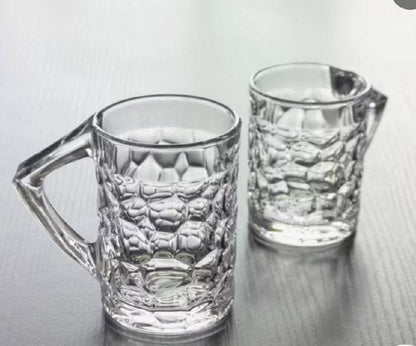 طقم مجات زجاج للشاي - 6 قطع