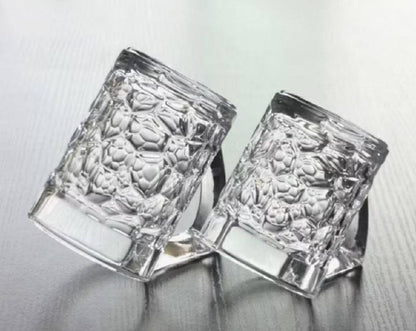 طقم مجات زجاج للشاي - 6 قطع