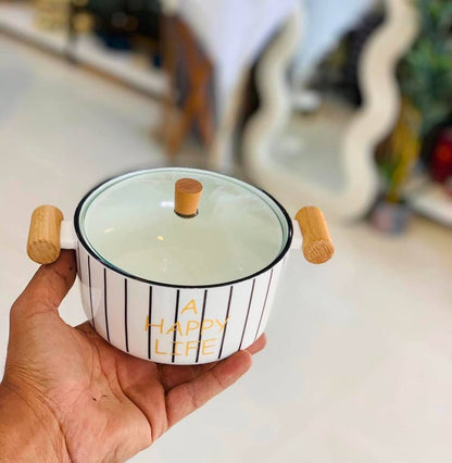 حلة اندومي بورسلين بأشكال ديزني