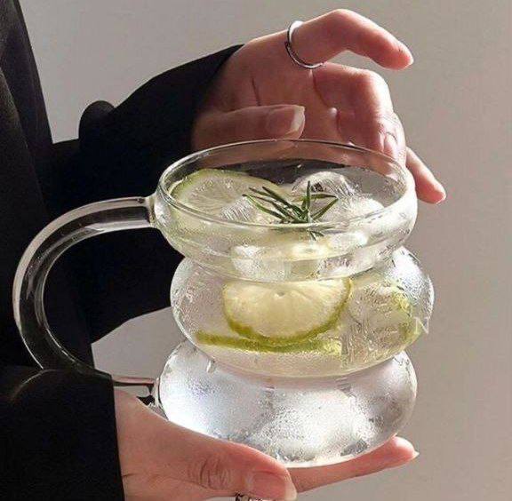 مج زجاج حراري حلزوني